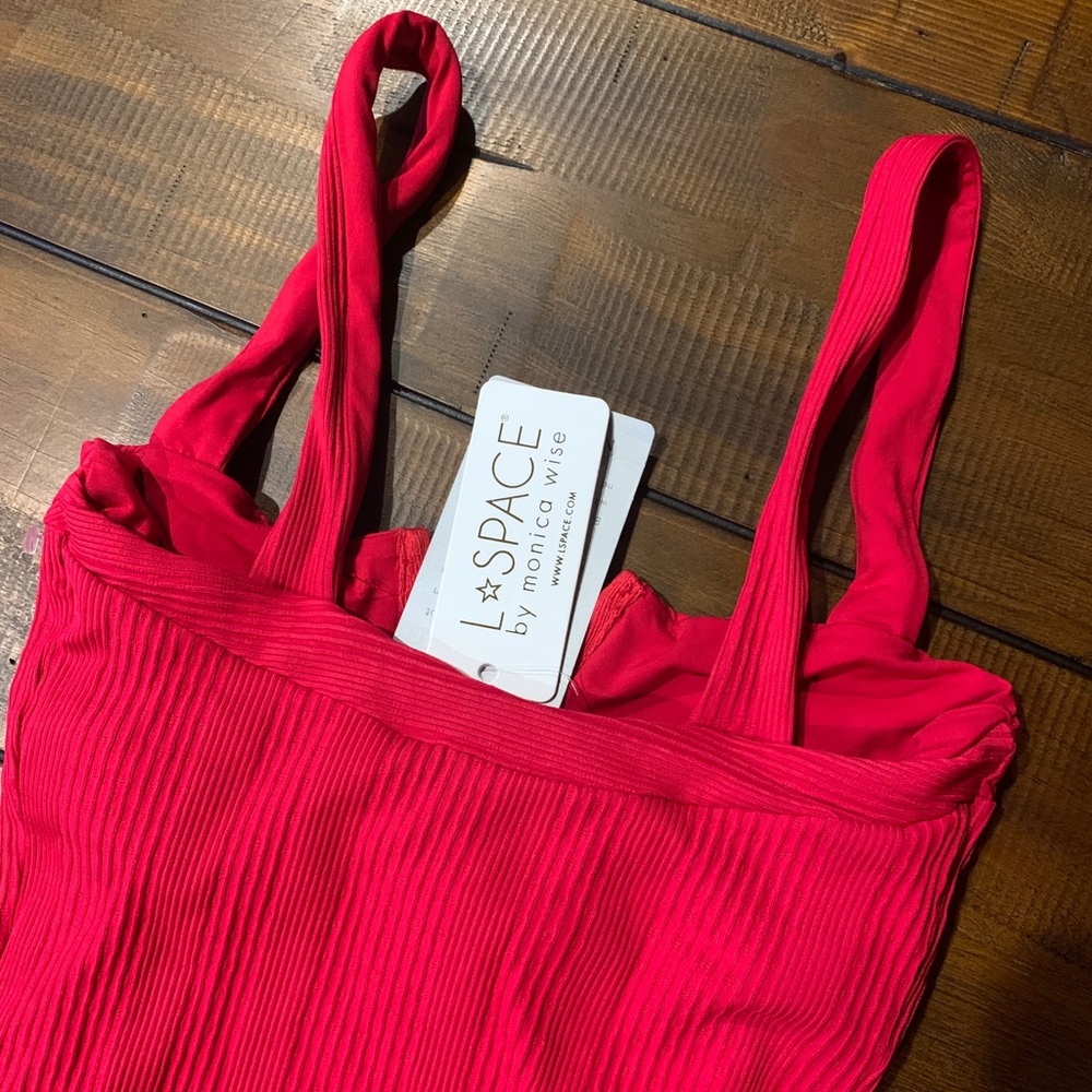 L Space Pointelle Rib Cha Cha Swimsuit 4 - Picture 11 of 14